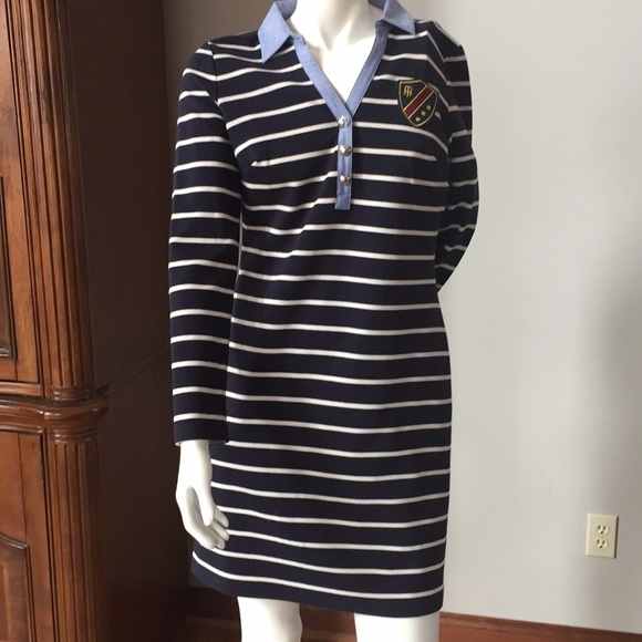 New with tags TOMMY HILFIGER DRESS w/ logo symbol - Picture 1 of 8